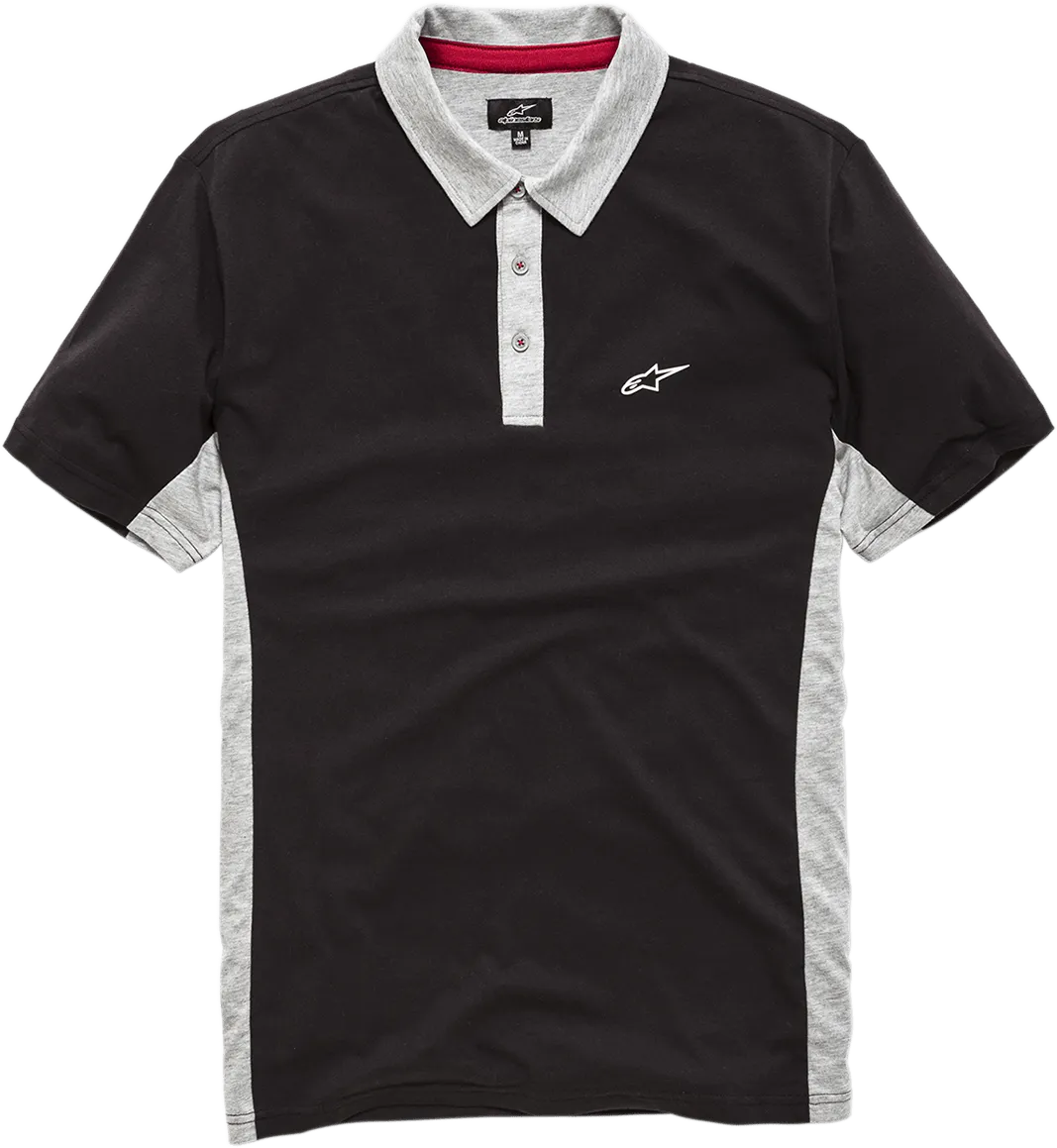 ALPINESTARS Champion Polo Shirt - Black/Gray - XL 1210415001028XL