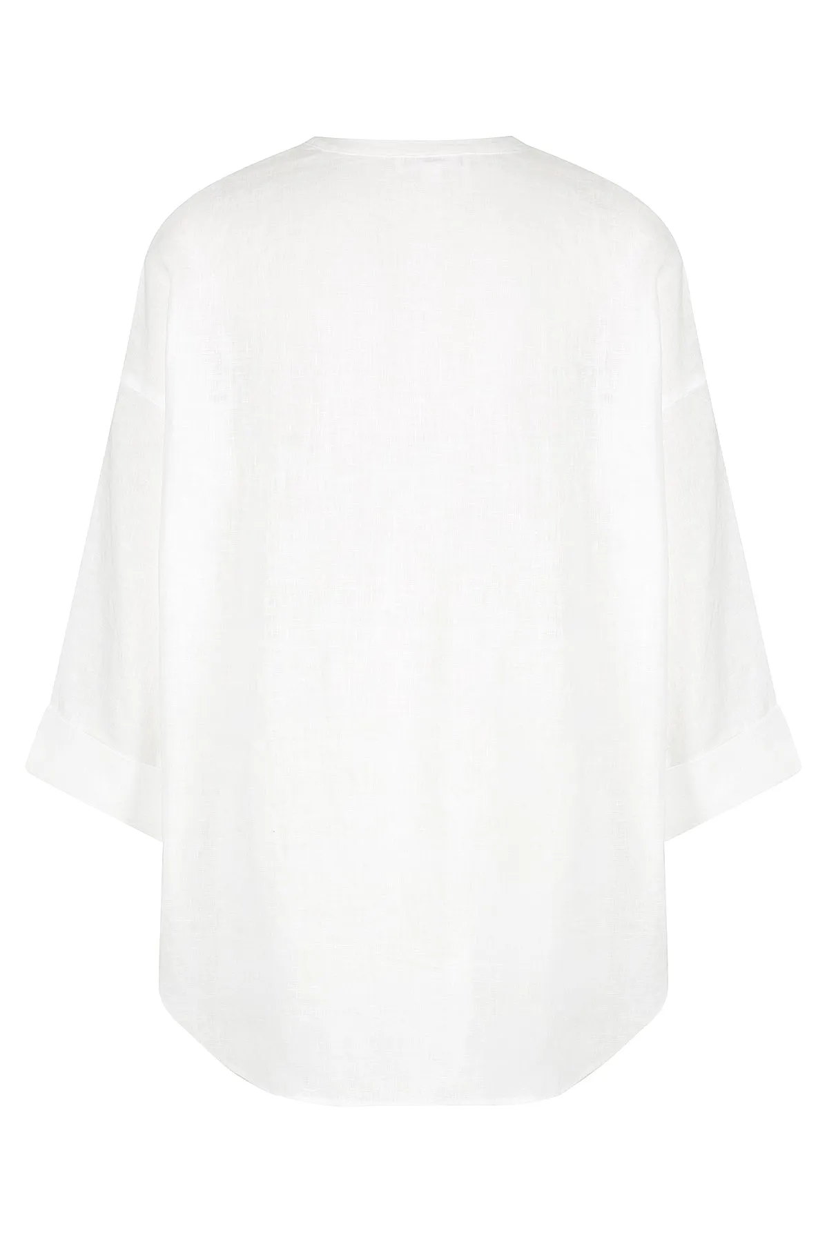 Ashlee Tunic Shirt - Ivory