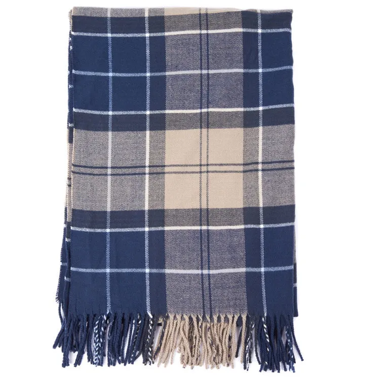 Barbour Hailes Tartan Wrap - Tempest Trench Tartan