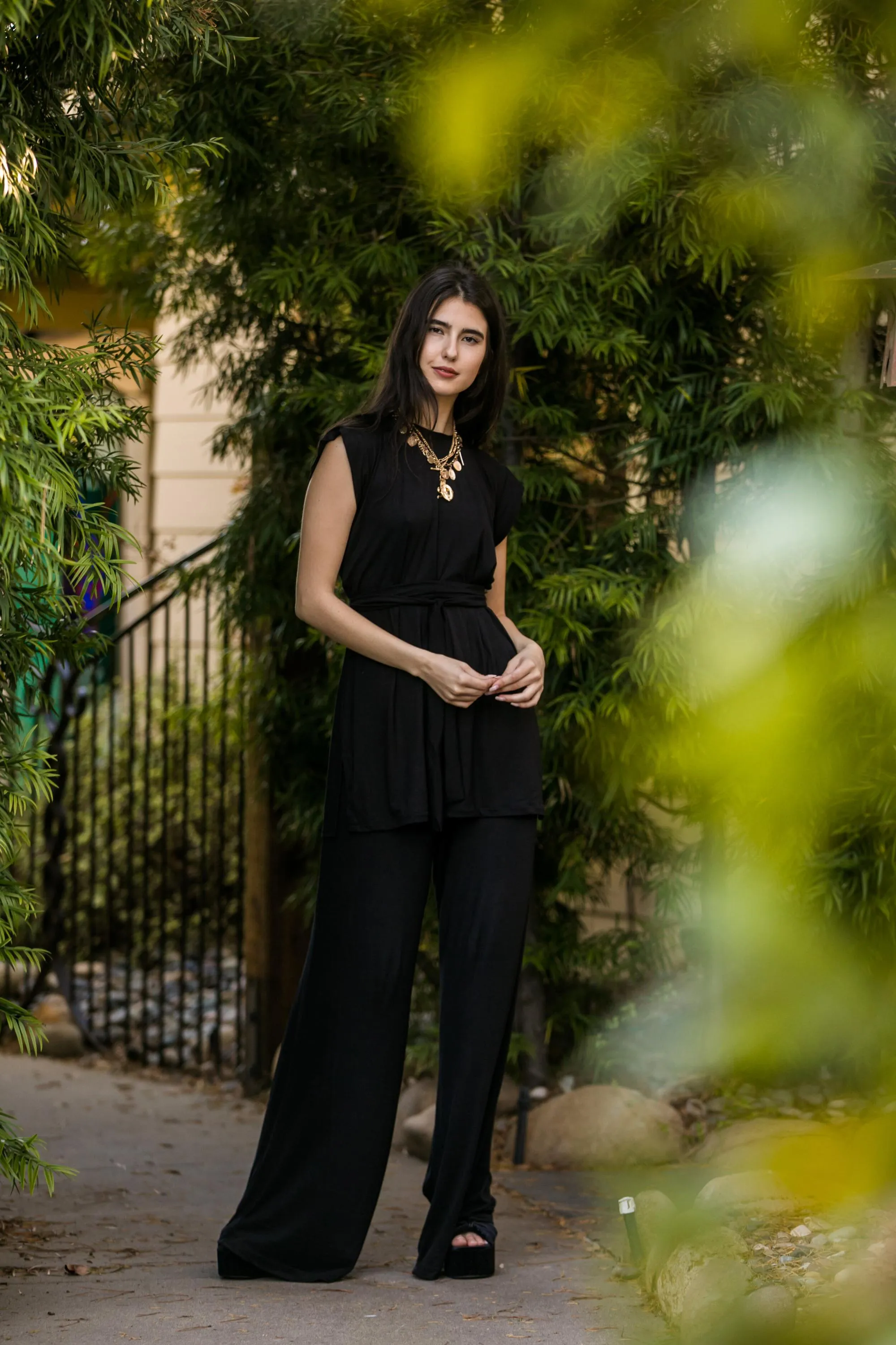 Black Palazzo Pant