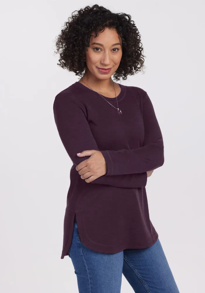 Blair Tunic • Final Sale Deals! - Deep Plum