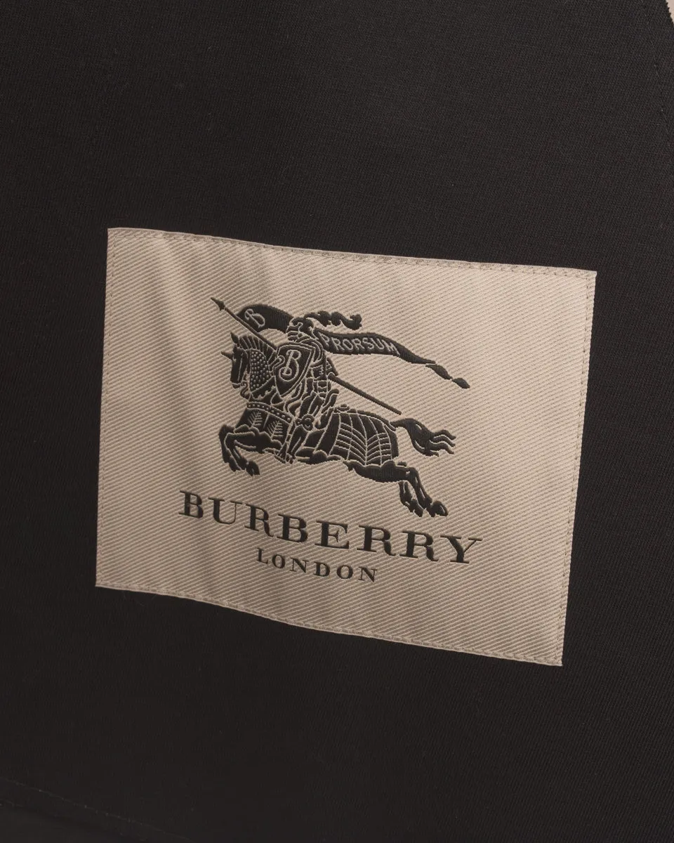 Burberry Beige Leather Short Trench Coat Jacket - 6