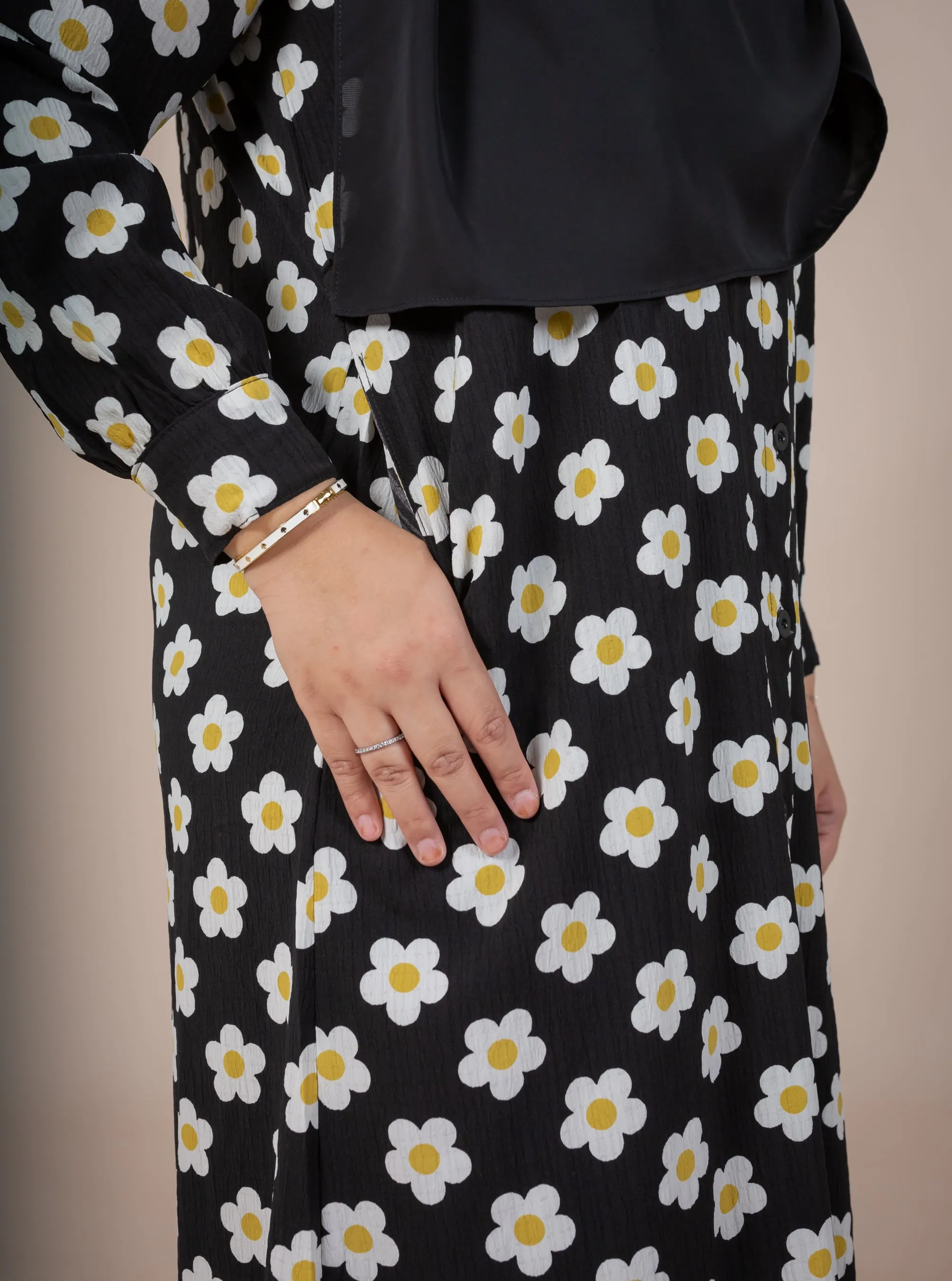 CHADIA MAXI DRESS - BLACK