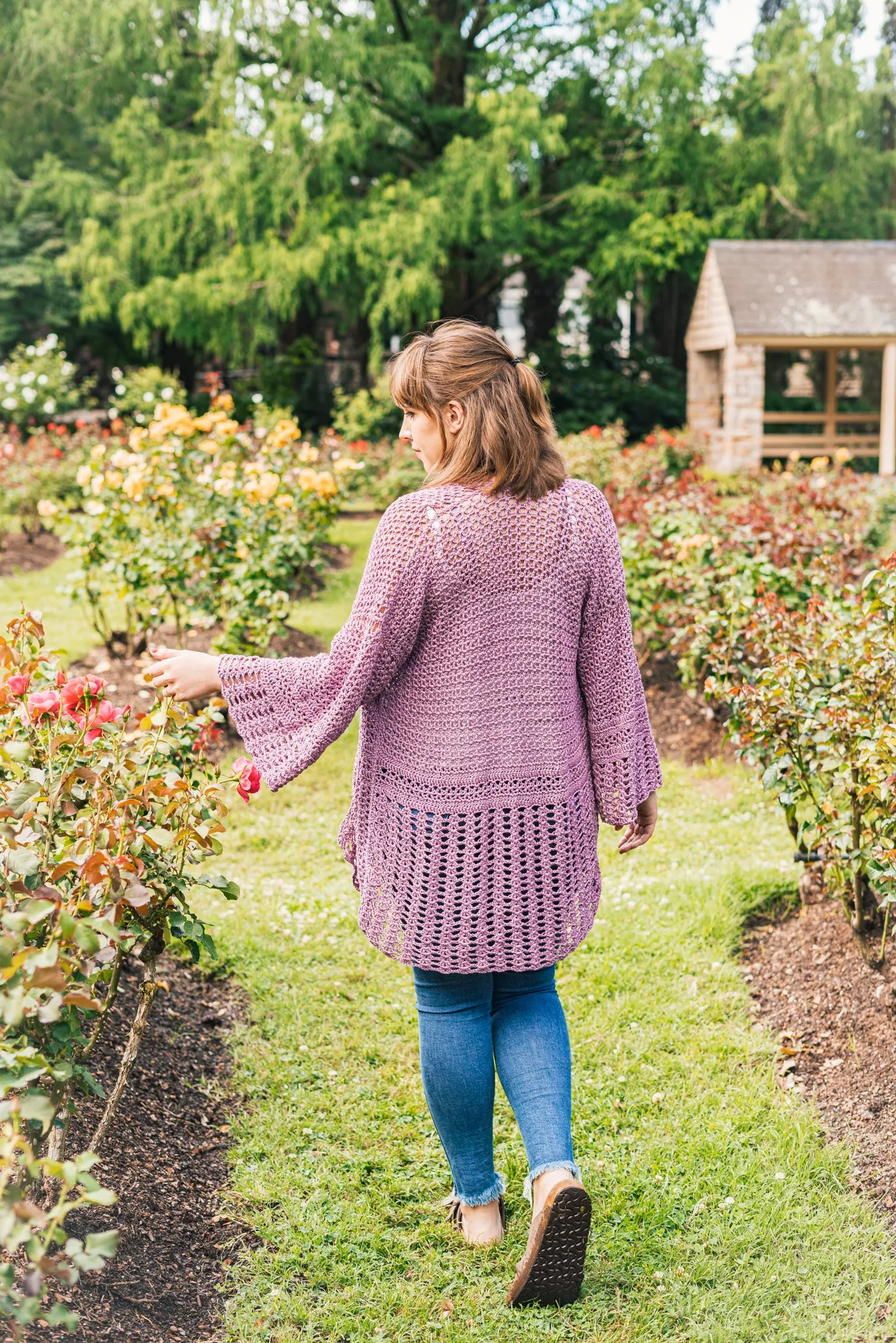 Crochet Kit  - Hydrangea Cardigan