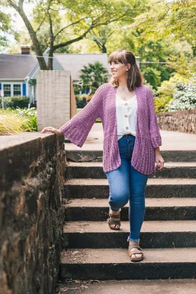 Crochet Kit  - Hydrangea Cardigan