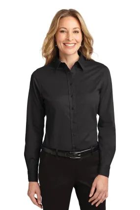 Custom Embroidered - Port Authority® Ladies Long Sleeve Easy Care Shirt.  L608