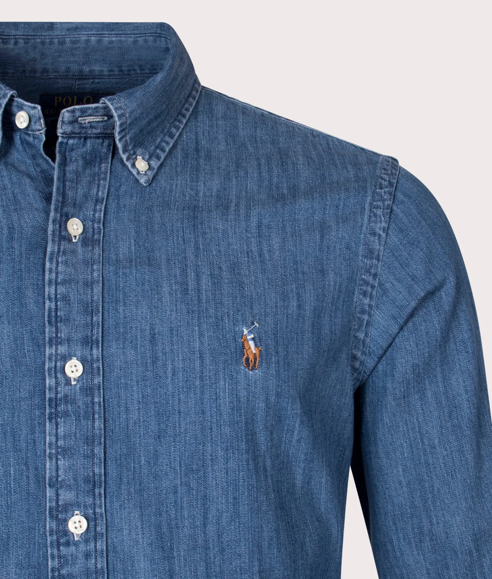 Custom Fit Denim Shirt
