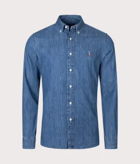 Custom Fit Denim Shirt