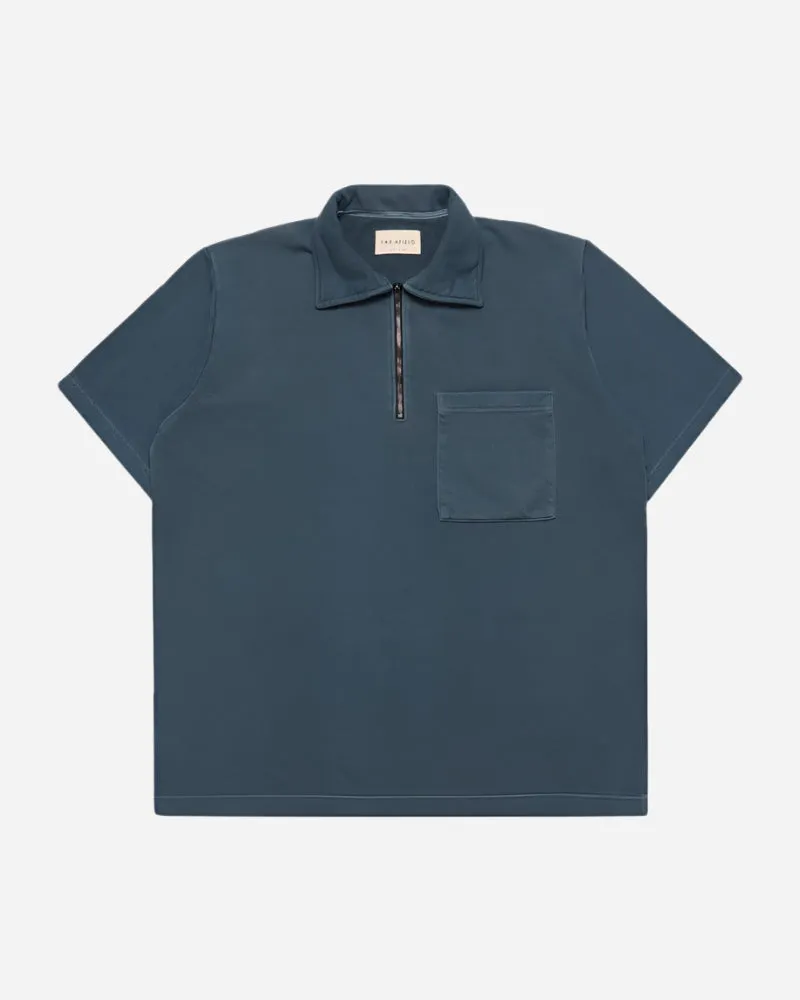 Far Afield POPOV Zip Top Navy Pigment Dye