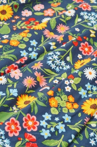 Frugi Sunshine Skater Dress - Potager Garden