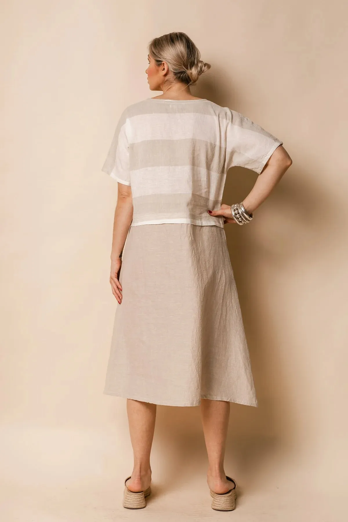 Hayley Dress -Latte