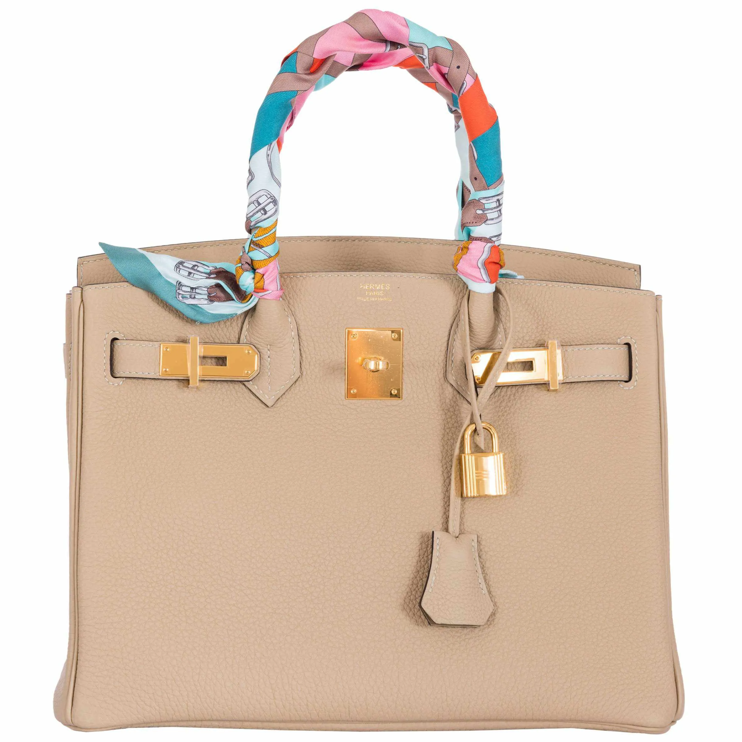 Hermes Birkin 30 Trench Togo Gold Hardware