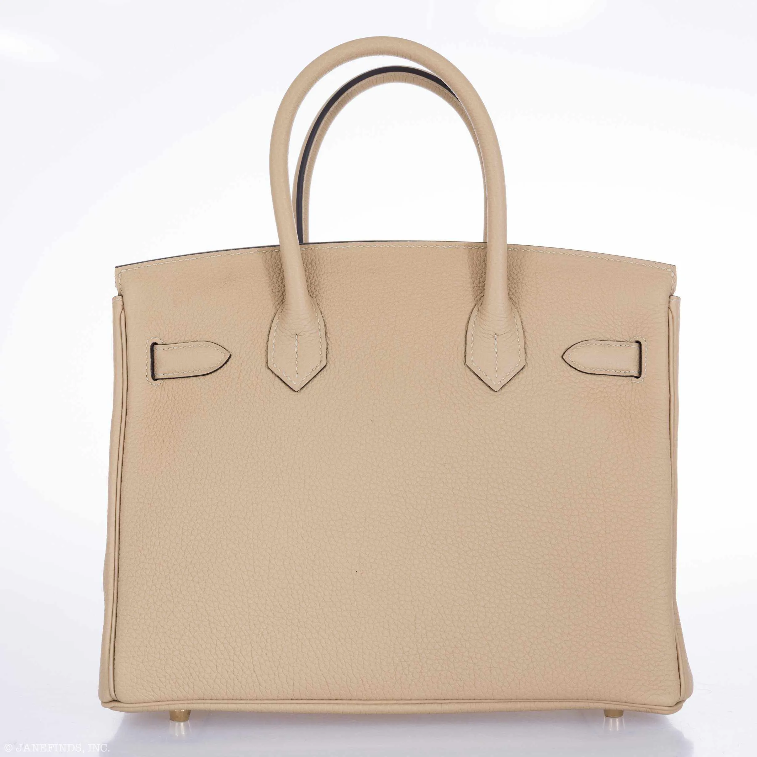 Hermes Birkin 30 Trench Togo Gold Hardware