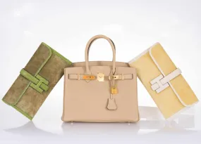 Hermes Birkin 30 Trench Togo Gold Hardware