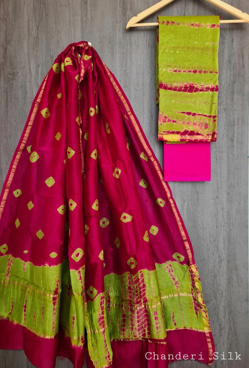 Kapoor | Cotton silk with golden border saree