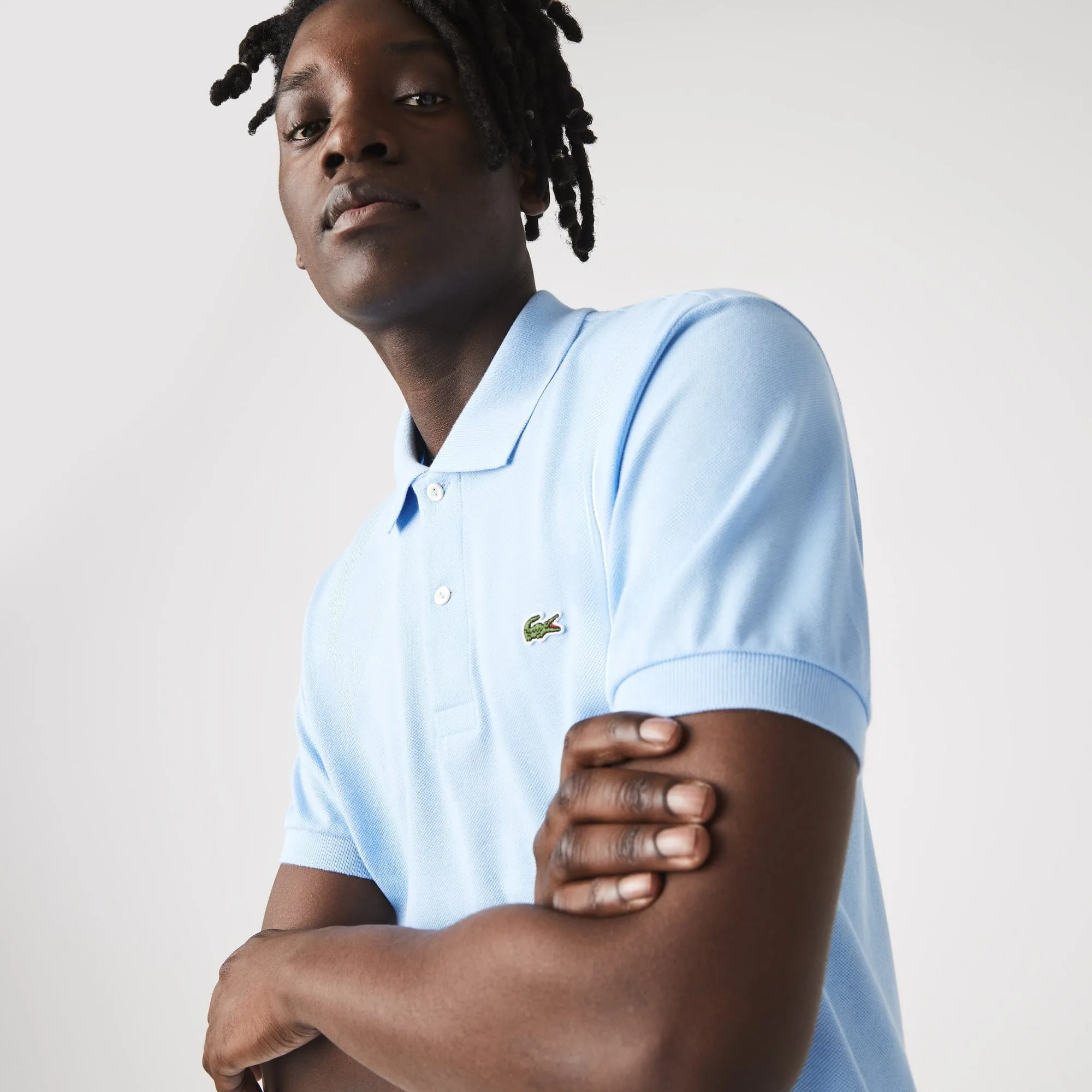 Lacoste Classic Fit L.12.12 Polo Shirt Light Blue