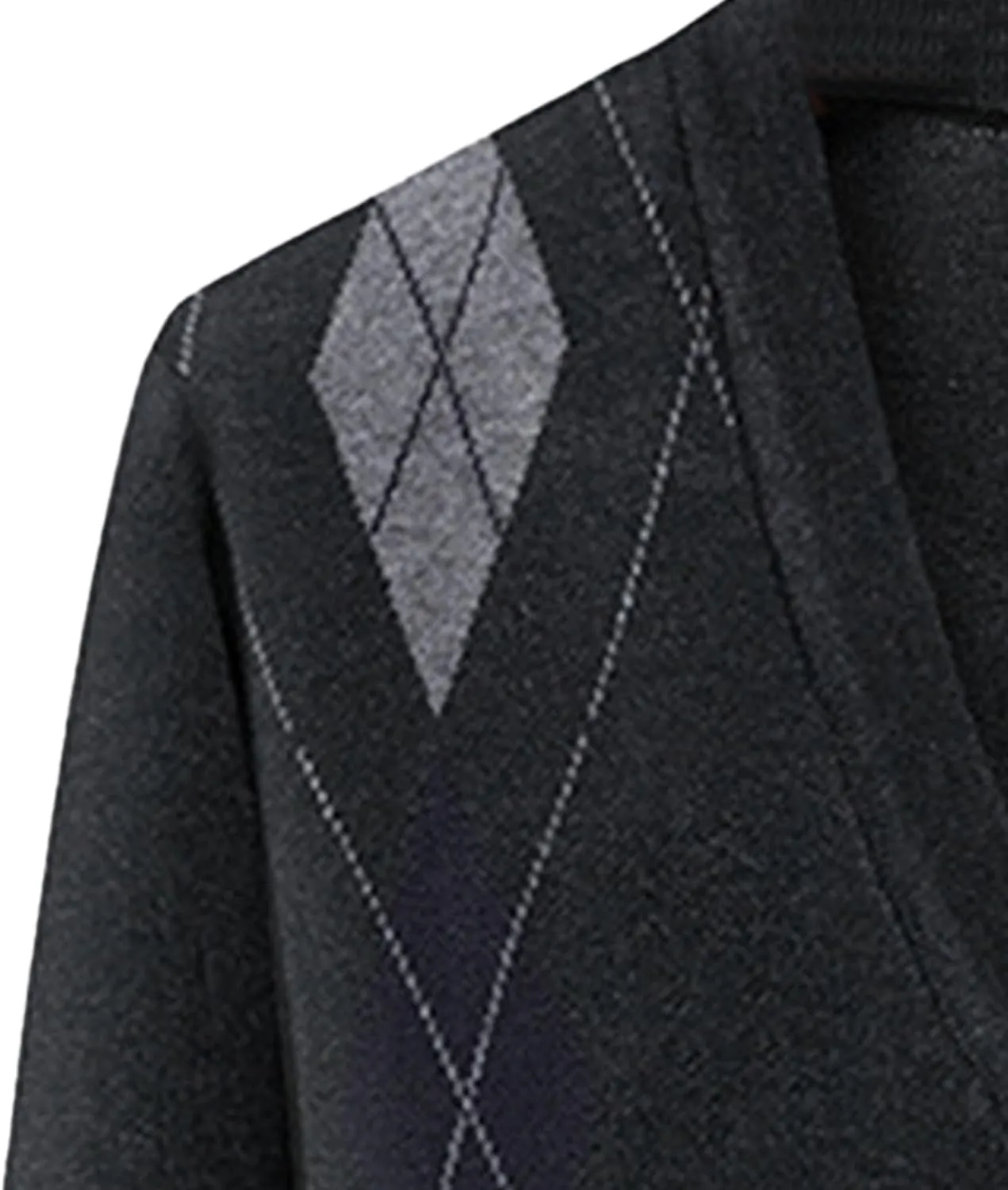 Mens Soft Breathable Buttons Sweater V-Neck Slim Fit Long Sleeve Sweaters Classic Fashion Casual Cardigan