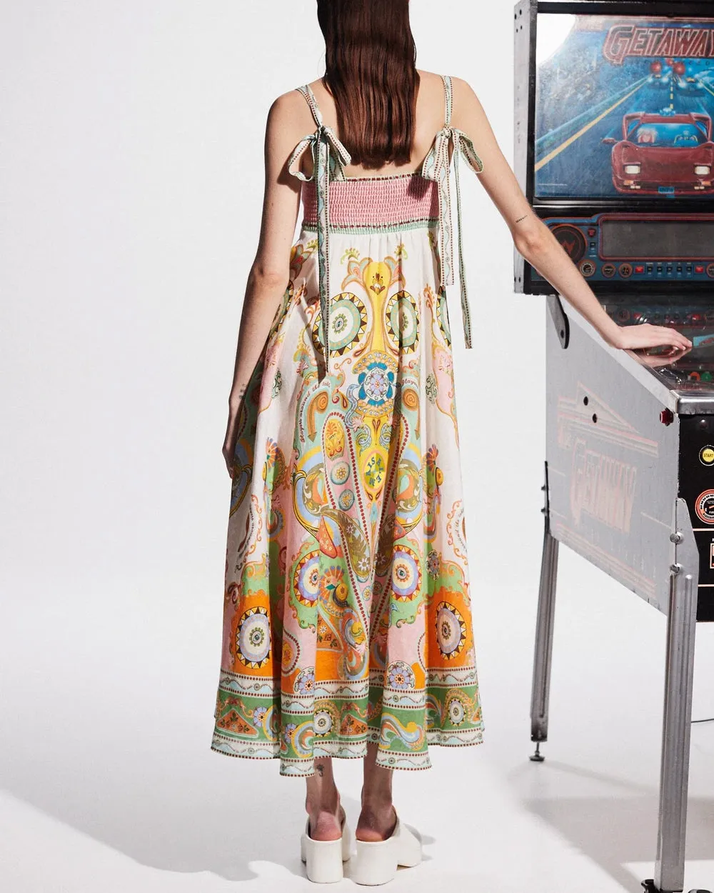 Multicolor Pinball Sundress
