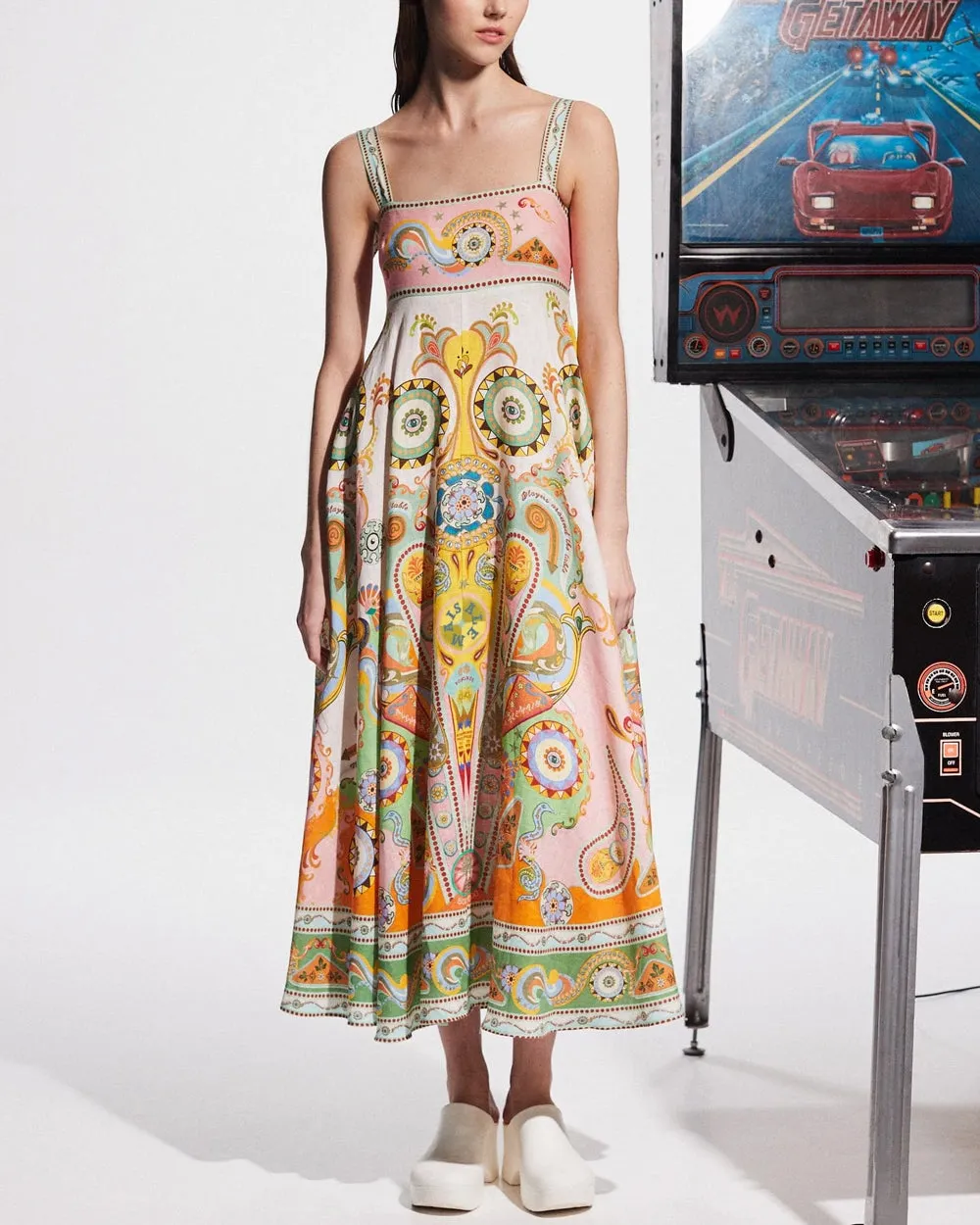 Multicolor Pinball Sundress