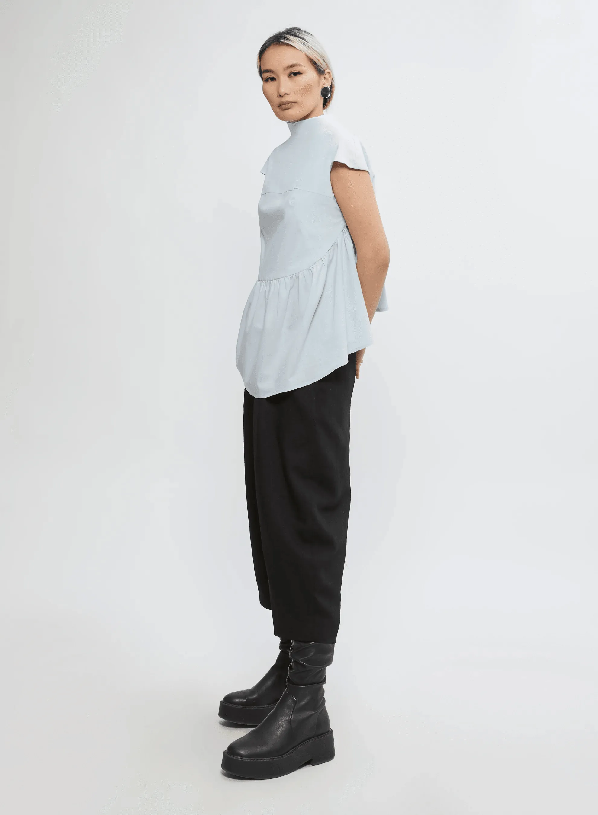 PEPLUM SHIRT