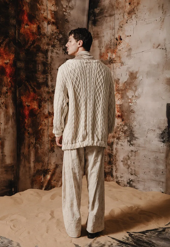 Piano Cardigan Ecru