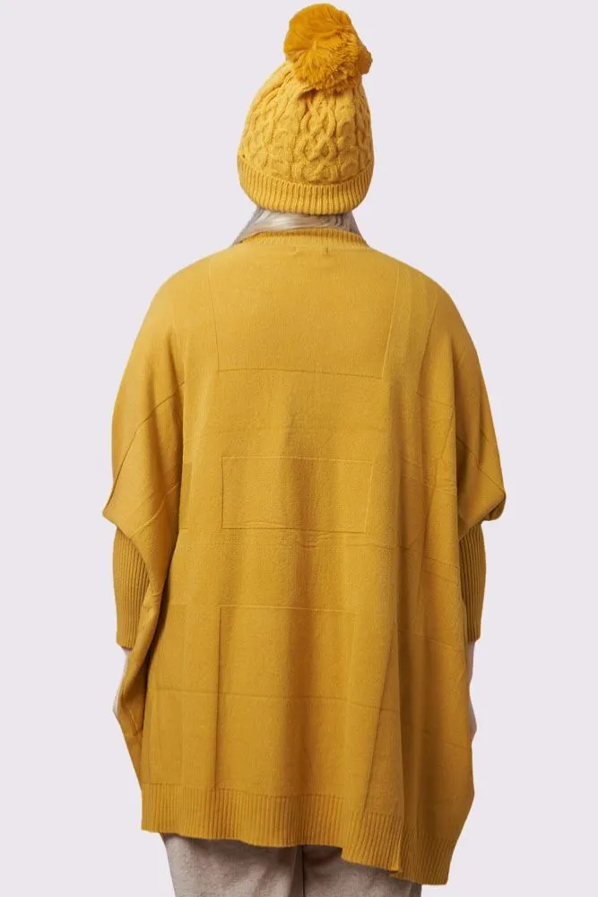 Plain Ribbed Hem Soft Feel Tunic Top