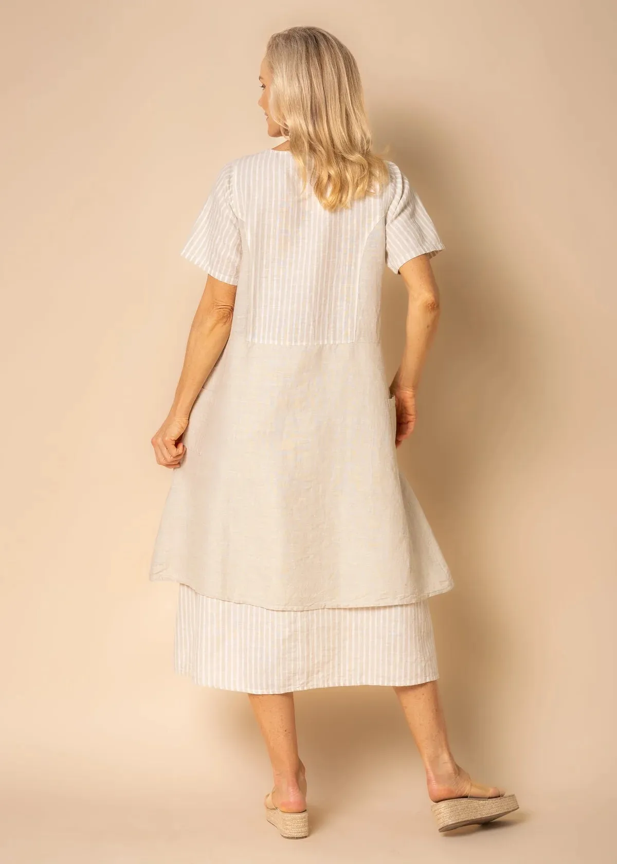 Roma Dress - Latte