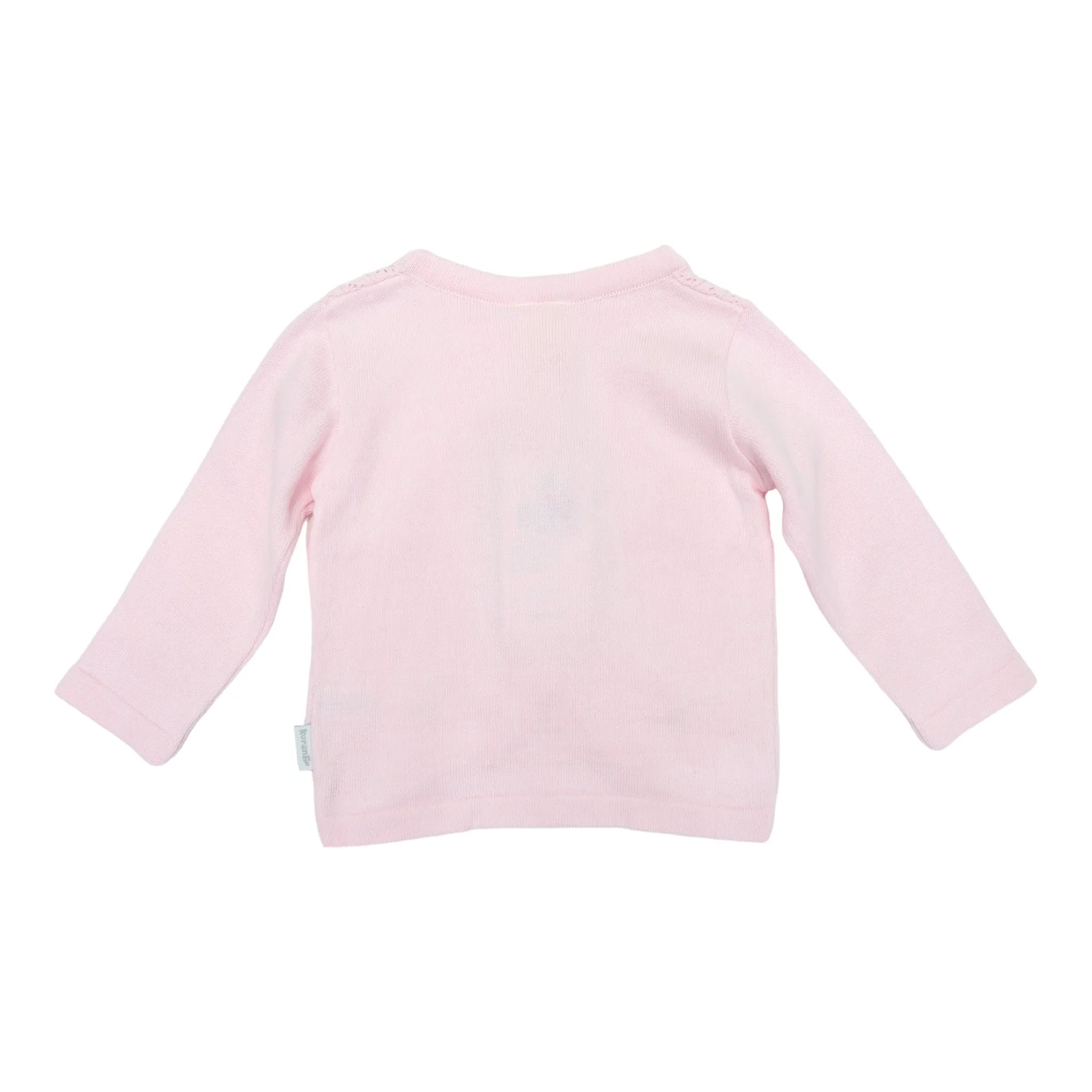 Rosettes Cardigan Pink