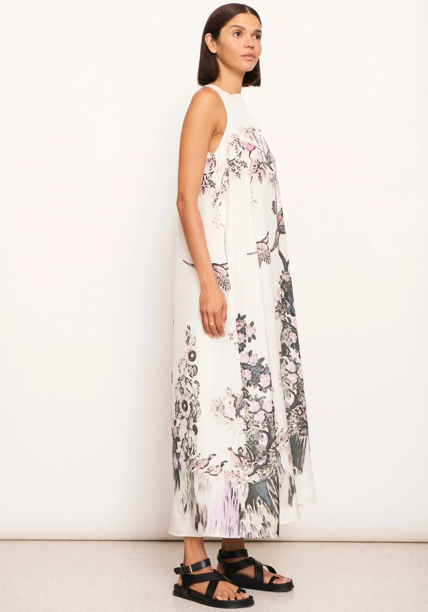 Tambi Silk Maxi Dress