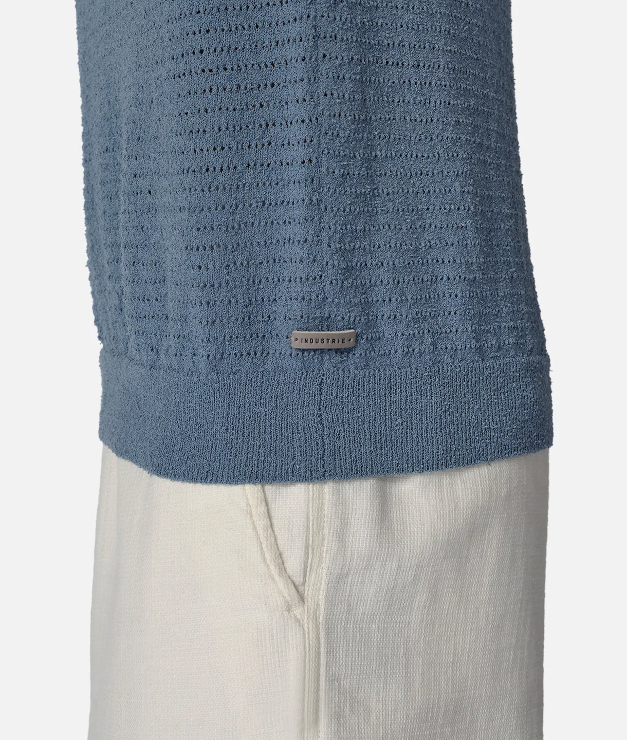 The Terracina Polo - Mid Blue
