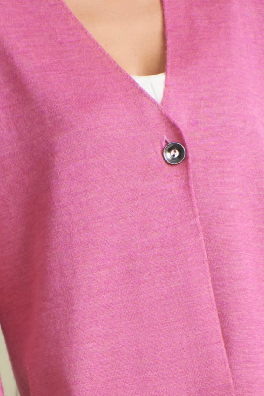 Tobago Cardigan Baby Alpaca Color Lilarose&Thunder
