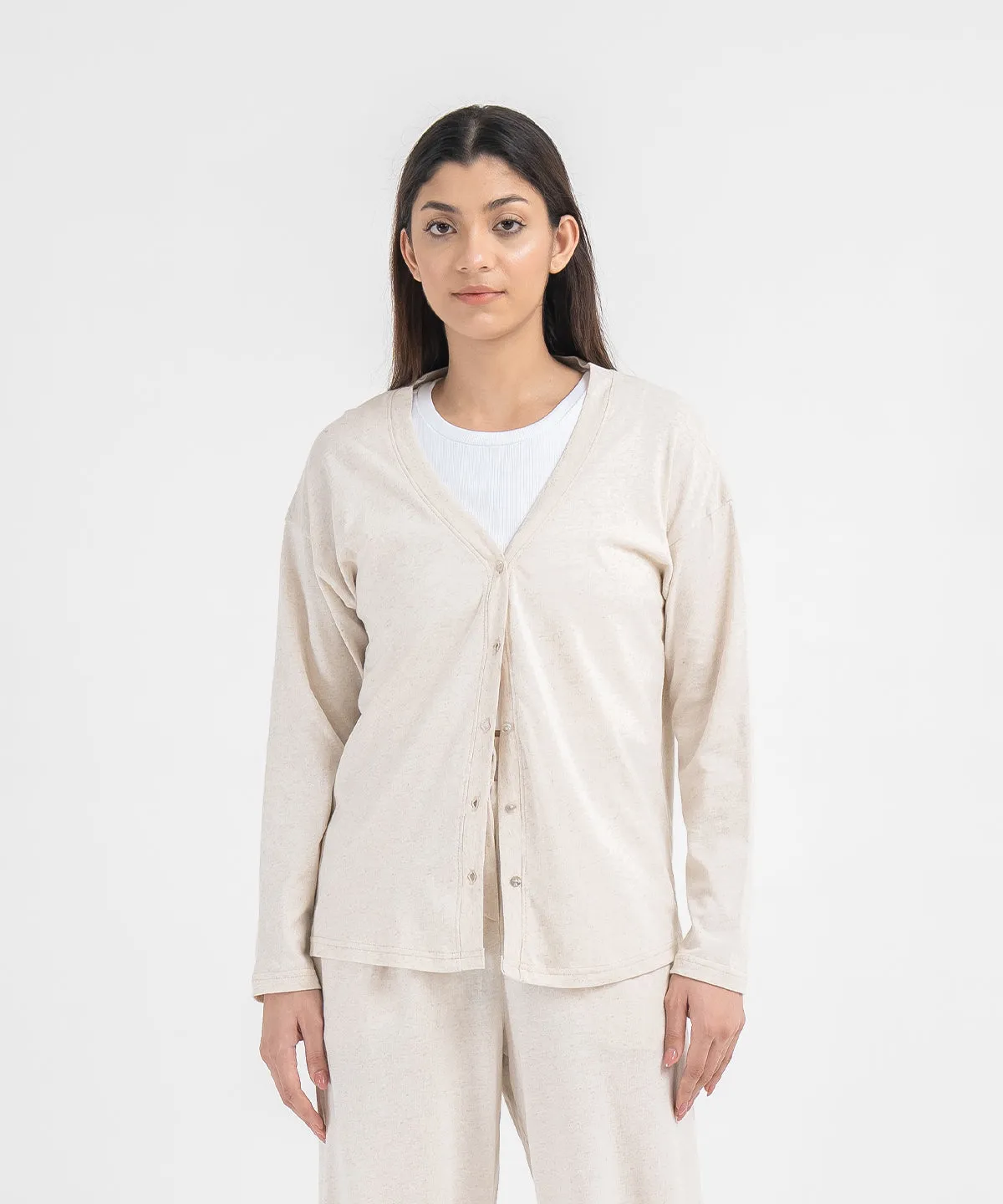Women's Linen Cardigan