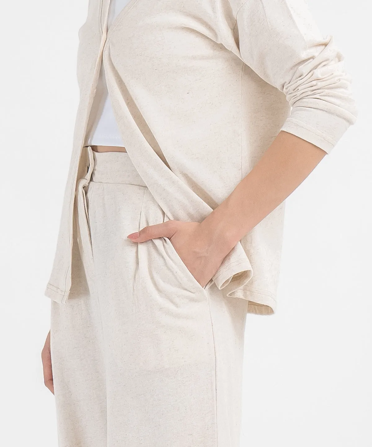 Women's Linen Cardigan