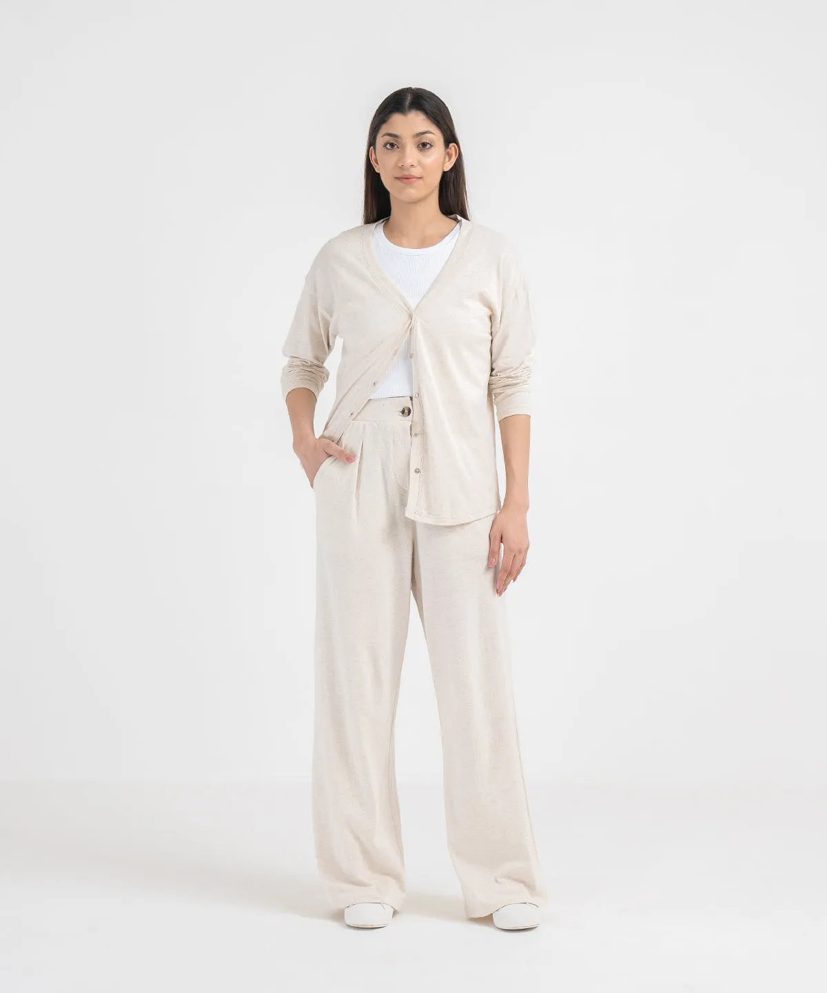 Women's Linen Cardigan